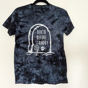 Foolish Mortal Supply Co Death before Standby Disney T-shirt